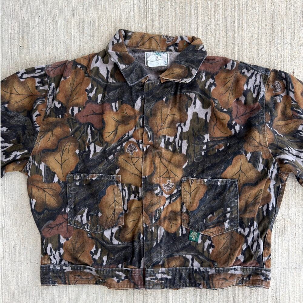 Realtree camo cropped work wear jacket - Picture 2 of 6